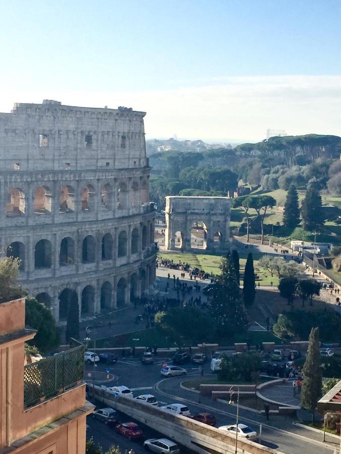 Superattico Sul Colosseo Roma Exterior foto